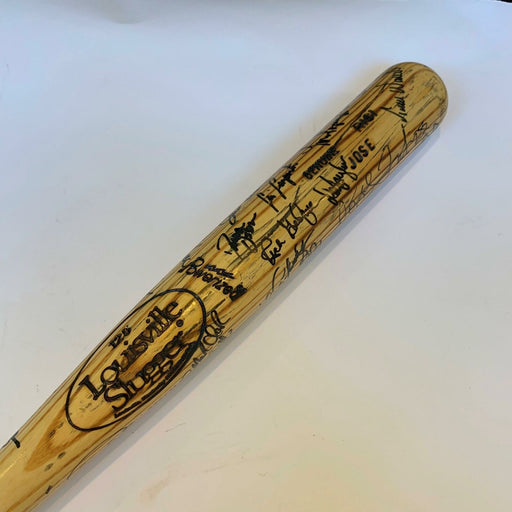 1992 St. Louis Cardinals Team Signed Game Issued Bat 29 Sigs