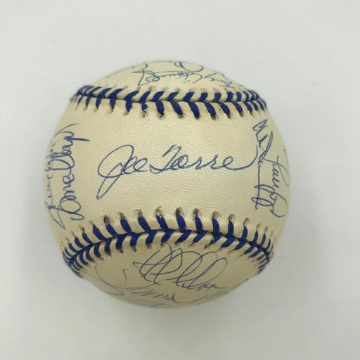 1998 NY Yankees World Series Champs Team Signed Joe Dimaggio Day Baseball PSA