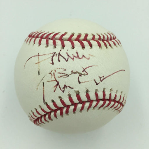 President Bill Clinton Single Signed Autographed Major League Baseball JSA COA