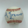 David Brenner Signed Official League Baseball JSA Johnny Carson Show