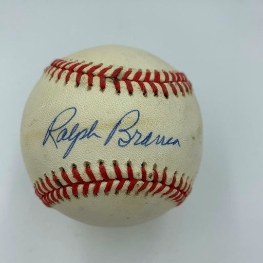 Ralph Branca Signed Autographed Official National League Baseball