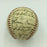 Nice 1939 Chicago White Sox Team Signed American League Baseball JSA COA