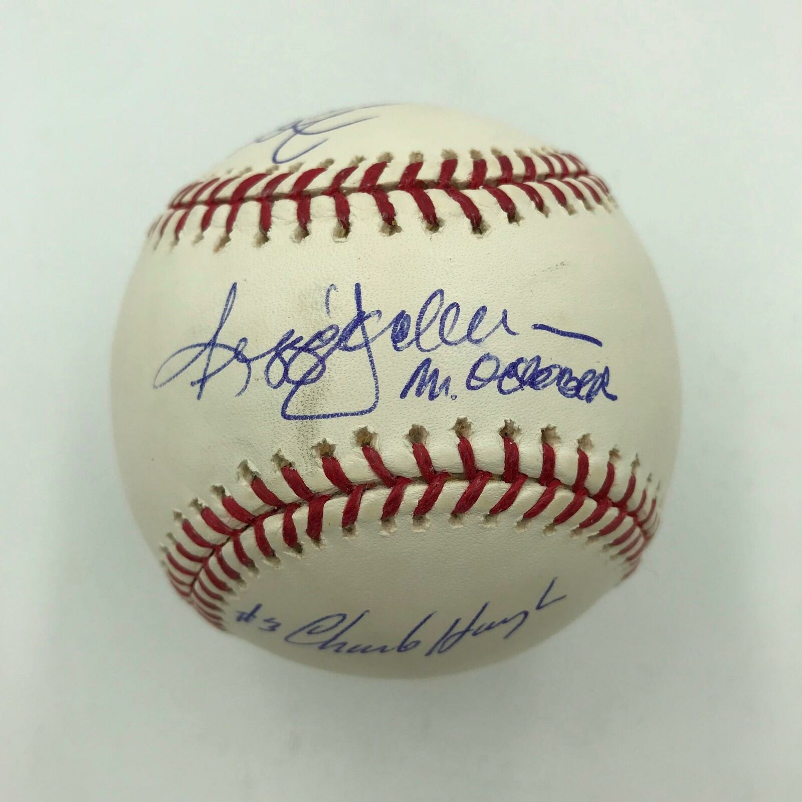 Reggie Jackson 1977 World Series 3 Home Runs Signed Baseball With All —  Showpieces Sports