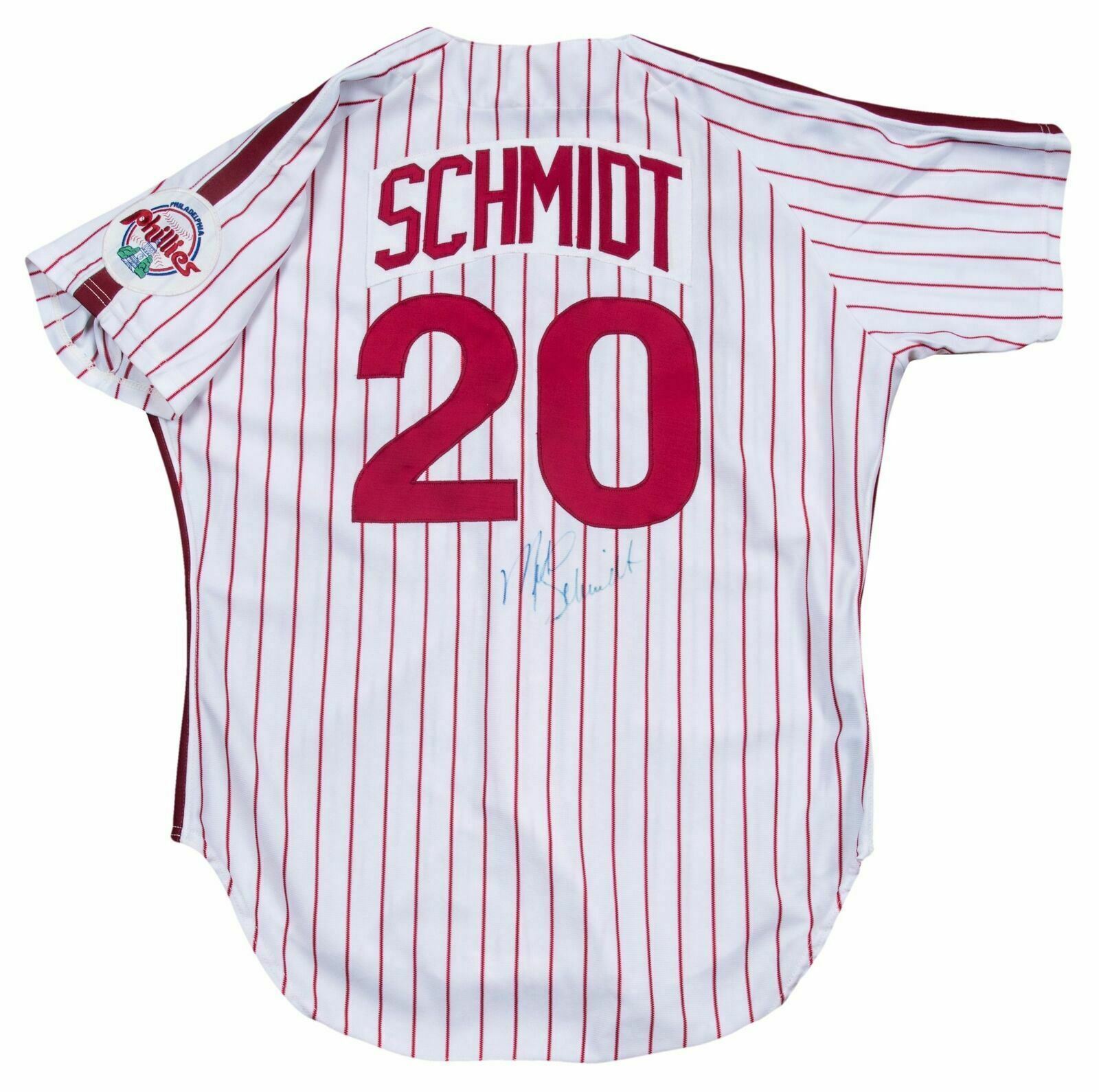 Vintage PHILLIES Jersey 70s 80s/ Mike Schmidt No. 20 Rawlings