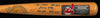 RARE Larry Doby Signed Heavily Inscribed Career Stats Cooperstown Bat JSA COA