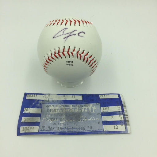 2014 Carlos Correa Rookie Signed Rawlings Official League Baseball With JSA COA