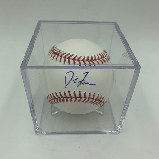 Mint David Freese Signed Major League Baseball MLB Authenticated With Ball Cube