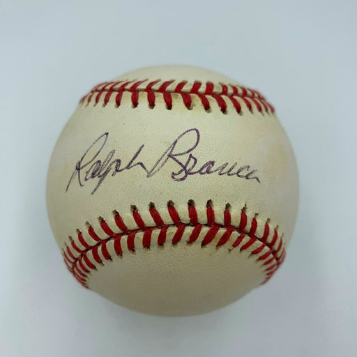Ralph Branca Signed Autographed Official National League Baseball