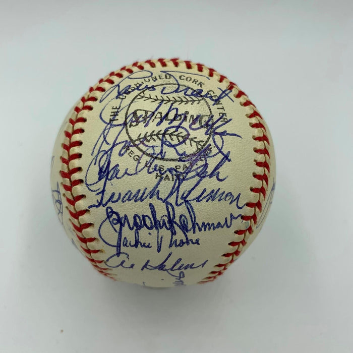 The Finest 1974 All Star Game Team Signed Baseball Thurman Munson 32 Sigs JSA