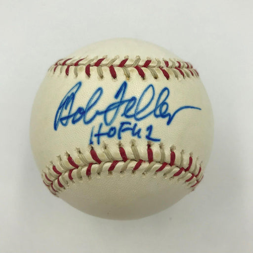 Rare Bob Feller HOF 1962 Signed Official 2004 All Star Game Baseball JSA COA