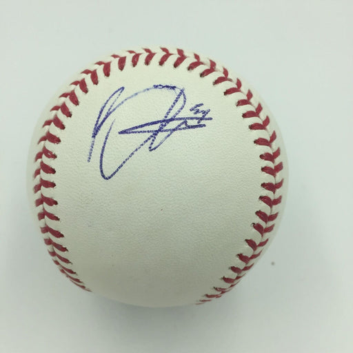 Mint Bryce Harper #34 Signed Autographed Official Major League Baseball JSA COA