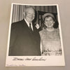 First Lady Mamie Eisenhower Signed Autographed 8x10 Photo With Dwight D. JSA COA