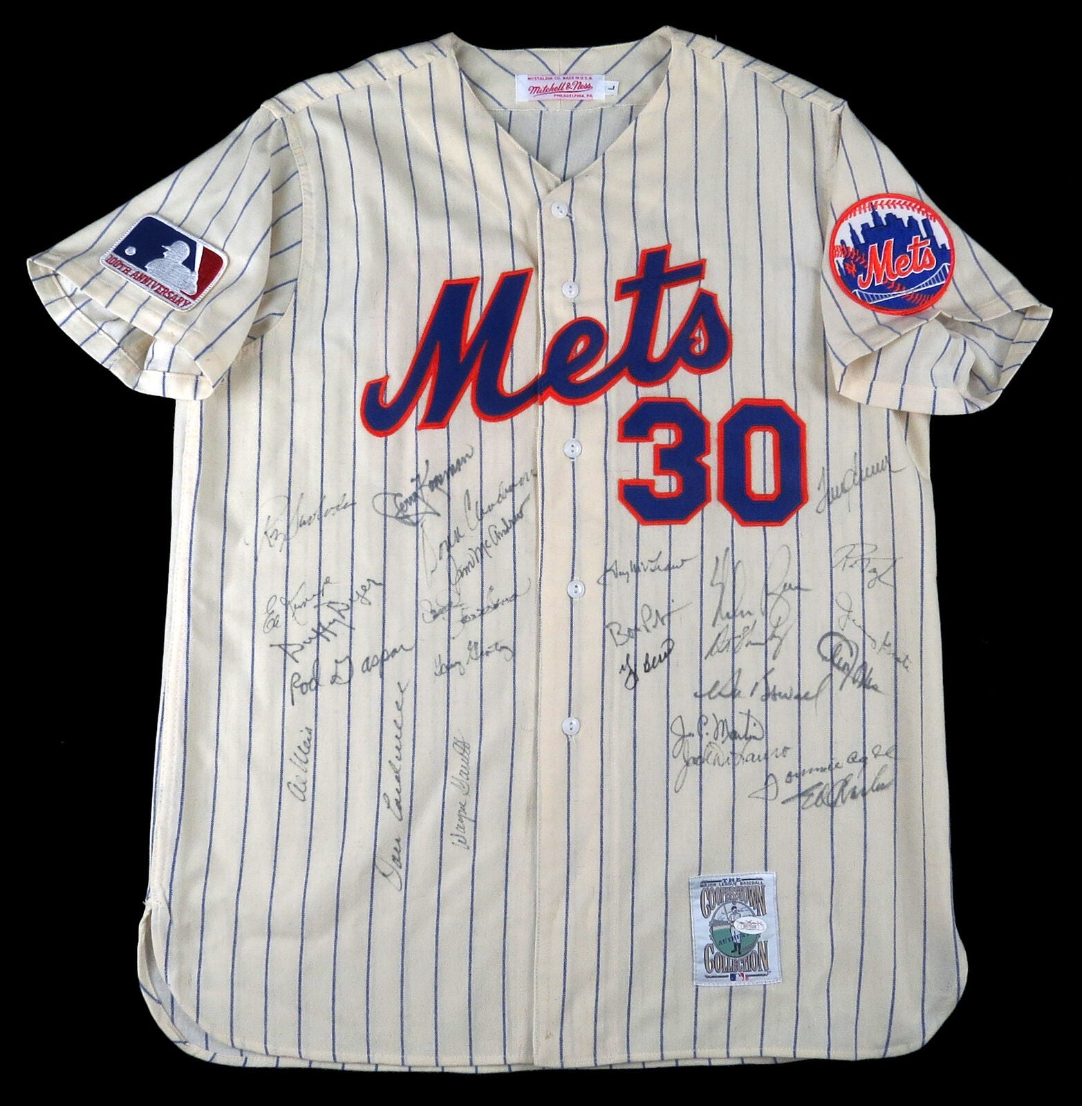 Tom Seaver Autographed Signed 1969 World Series Champs Authentic