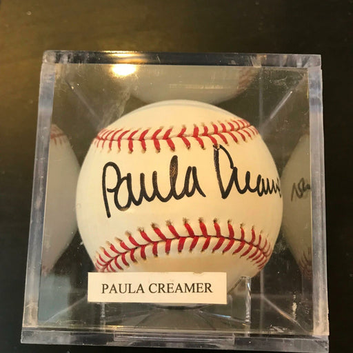 Paula Creamer Signed Autographed Official Major League Baseball PGA Golf