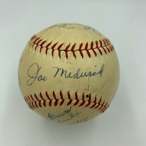 Rare 1937 St. Louis Cardinals Team Signed Autographed Baseball JSA COA