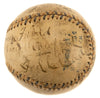Historic 1909 World Series Game Used Baseball Fred Clarke Signed & Inscribed PSA
