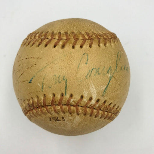 Rare 1963 Tony Conigliaro Single Signed Autographed Baseball JSA COA