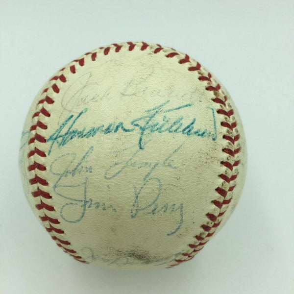 Rare 1961 All Star Game Team Signed Baseball Mickey Mantle & Roger Maris JSA COA