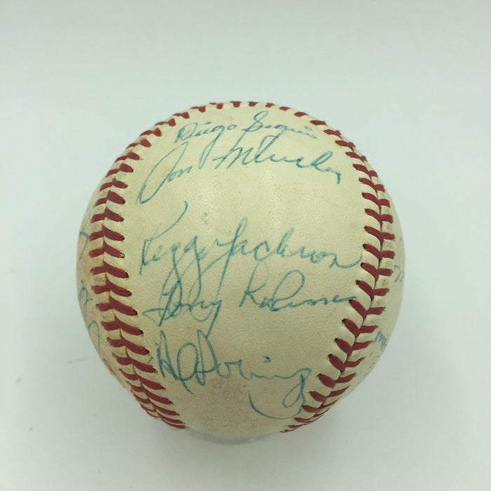 1970 Oakland Athletics A's Team Signed American League Baseball With JSA COA