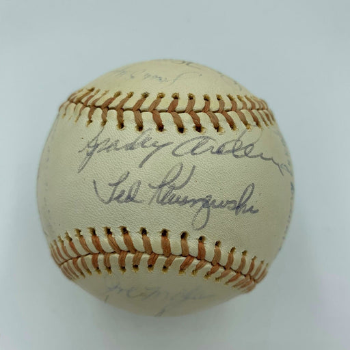 RARE 1976 Cincinnati Reds World Series Champs Team Signed Baseball With JSA COA