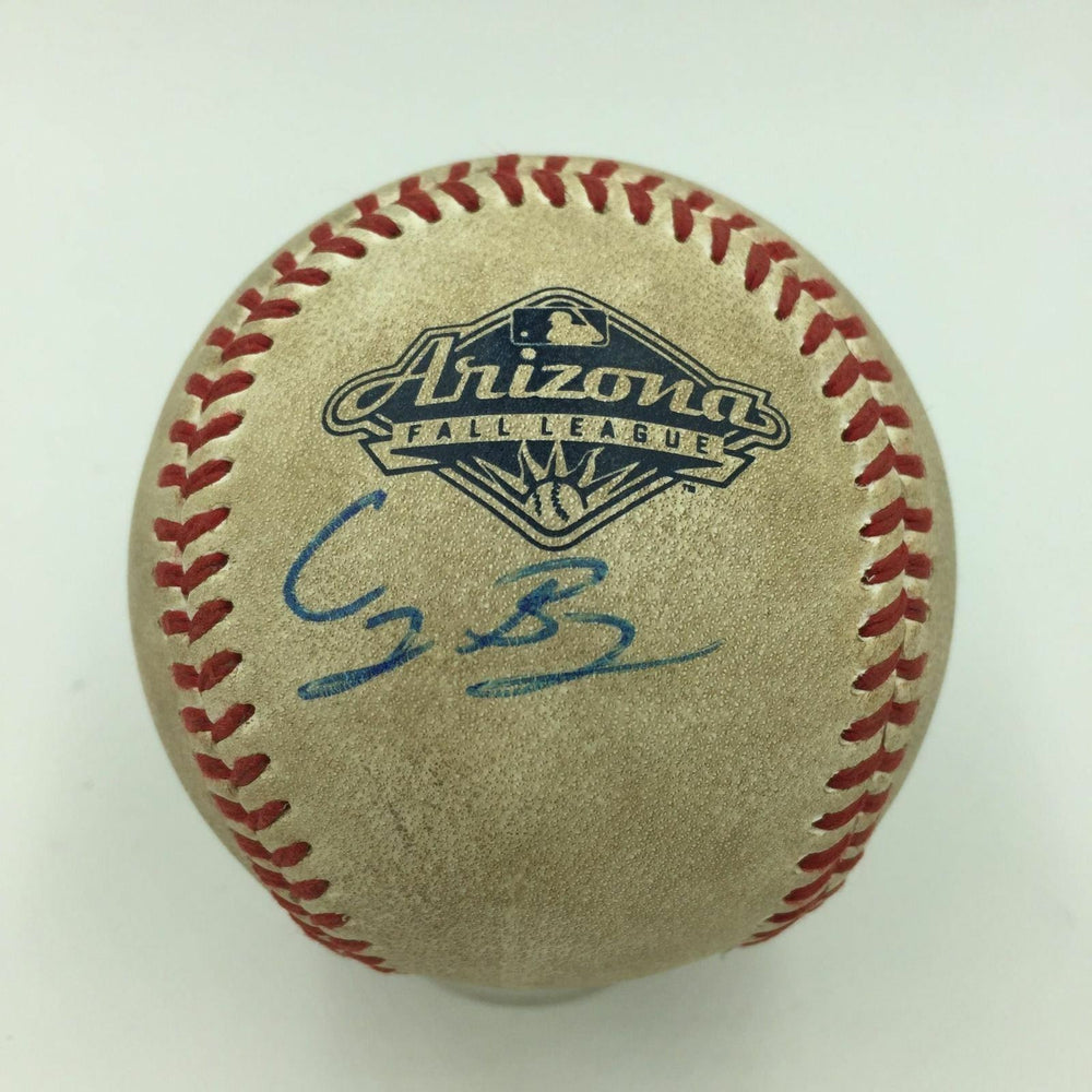 Cody Bellinger Pre Rookie Signed Arizona Fall League Game Used Baseball JSA COA