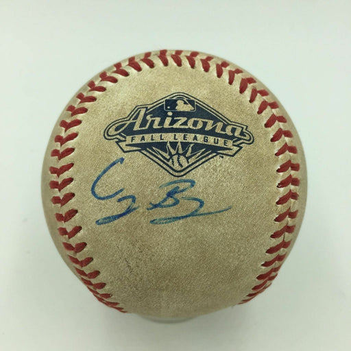 Cody Bellinger Pre Rookie Signed Arizona Fall League Game Used Baseball JSA COA