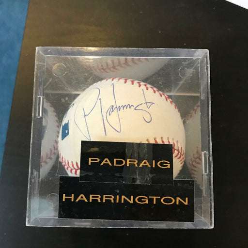 Padraig Harrington Signed Autographed Official Major League Baseball PGA Golf