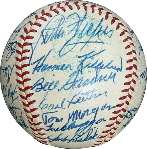 The Finest 1960 Washington Senators Team Signed American League Baseball PSA DNA