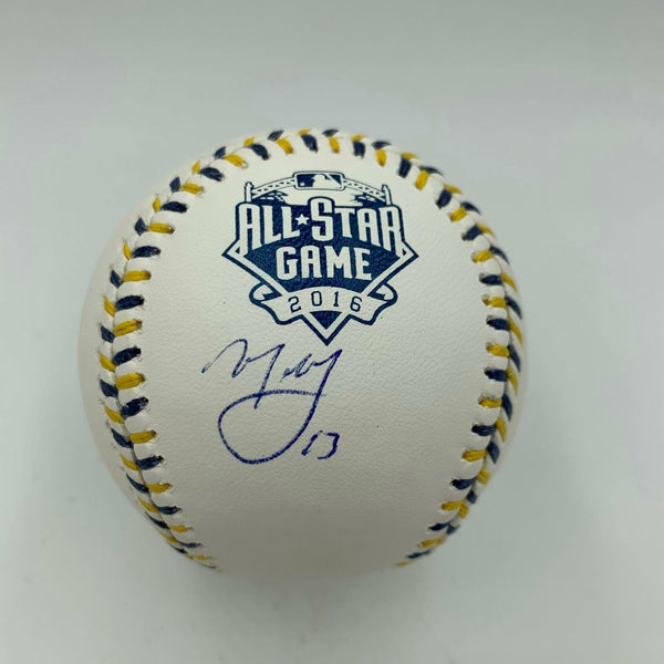 Manny Machado Signed Autographed Official 2016 All Star Game Baseball JSA COA