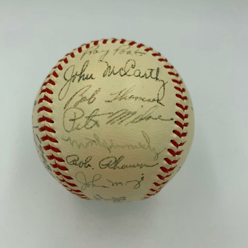 1948 New York Giants Team Signed Official National League Baseball