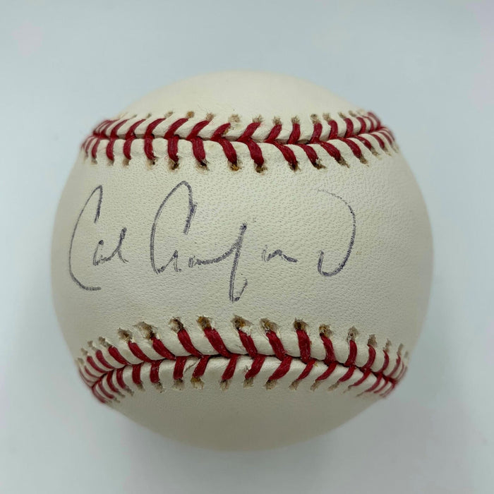 Carl Crawford Rookie Signed Autographed Official Major League Baseball