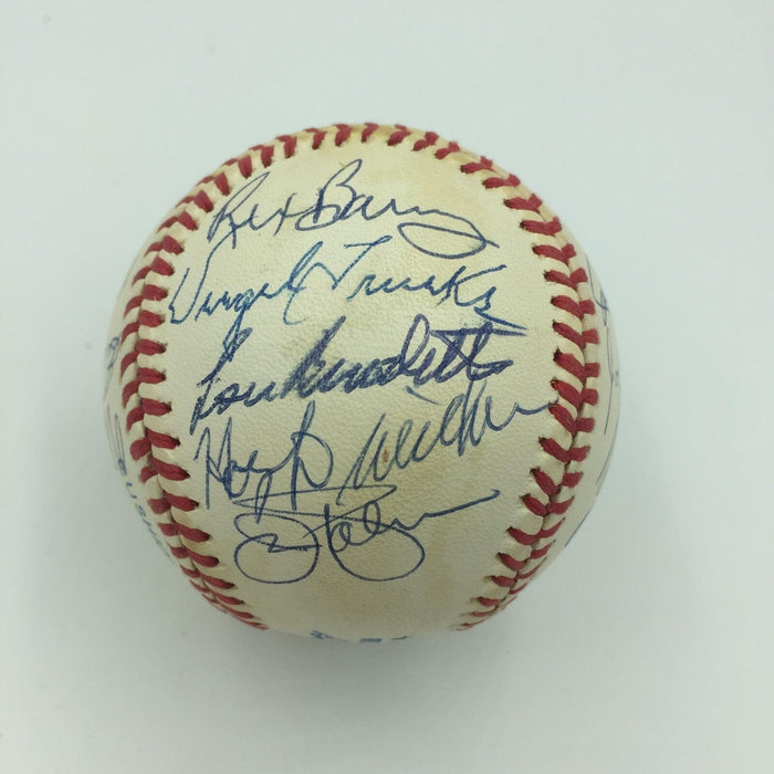 Rare No Hitter Pitchers Club Multi Signed Baseball With 14 Sigs PSA DNA COA