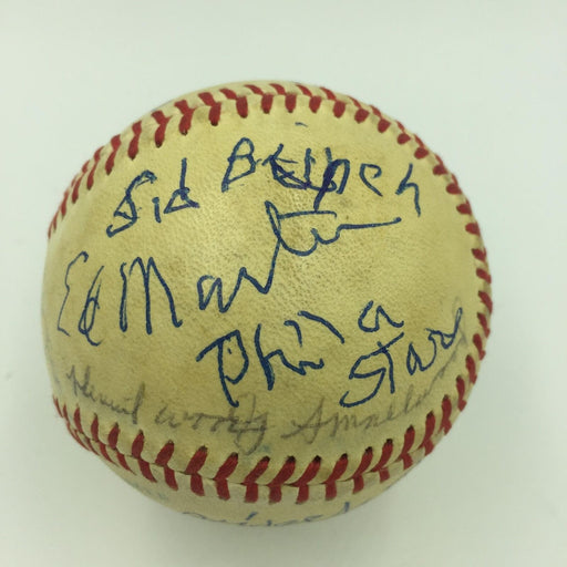 1970's Buck O'Neil Negro League Multi Signed AL Macphail Baseball All Deceased