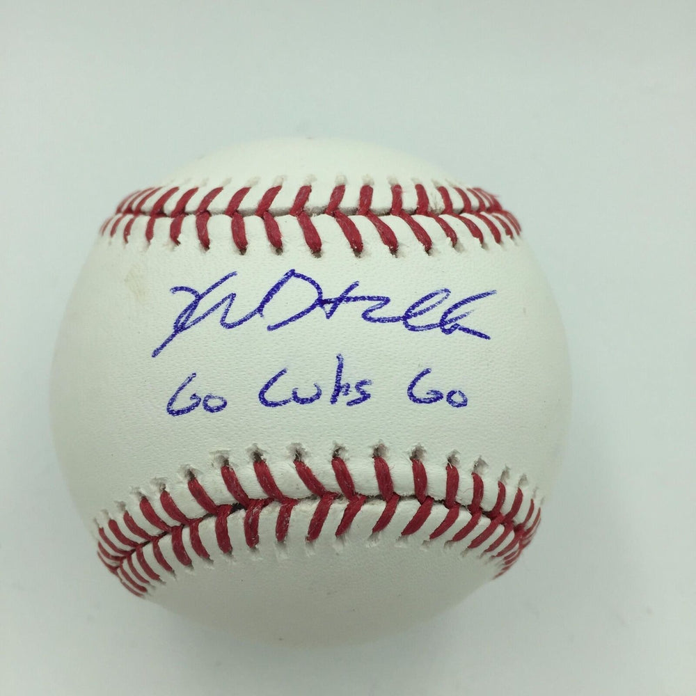 Mint Kyle Hendricks "Go Cubs Go!" Signed Official Major League Baseball JSA COA