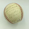 Beautiful 1941 NY Yankees World Series Champs Team Signed AL Baseball JSA COA