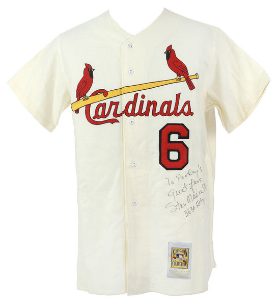 Stan Musial 3630 Hits, Hall Of Fame 1969 Signed St. Louis Cardinals —  Showpieces Sports