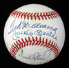 Mickey Mantle Ted Williams Carl Yastrzemski Triple Crown Signed Baseball JSA COA