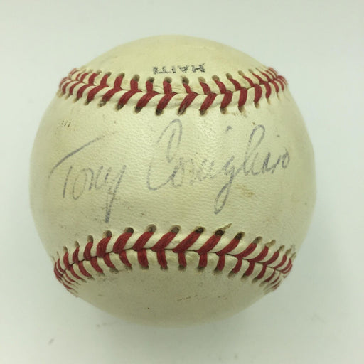 1960's Tony Conigliaro Single Signed Autographed Baseball JSA COA