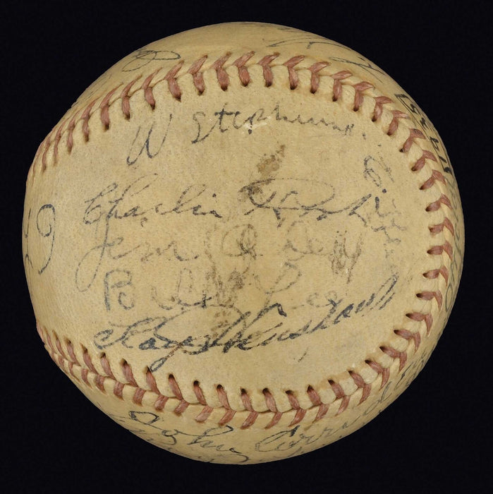 1935 Chicago Cubs National League Champs Team NL Signed Baseball PSA DNA COA