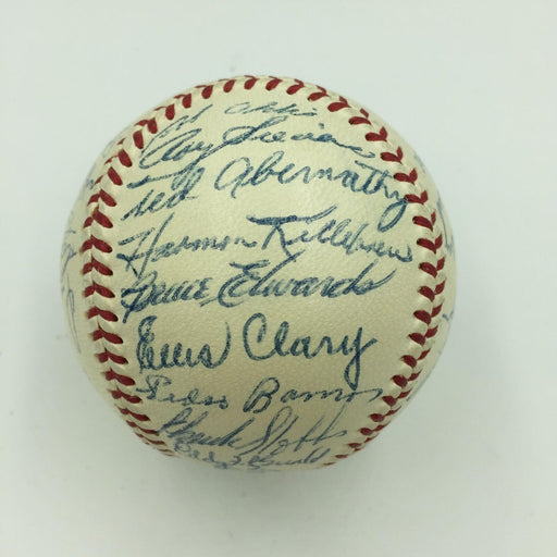 The Finest 1955 Washington Senators Team Signed Baseball Killebrew Rookie JSA