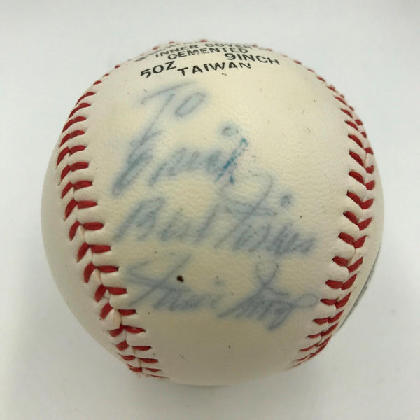 Vintage 1970 Willie Mays Single Signed Autographed Baseball With PSA DNA COA