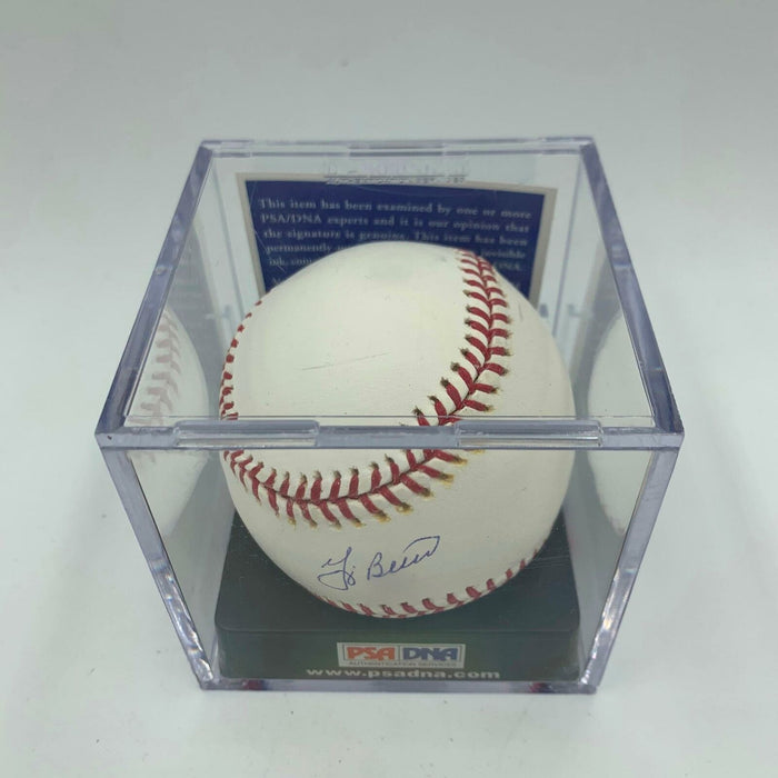 Yogi Berra Signed Major League Baseball PSA DNA Graded MINT 9.5 10 Auto