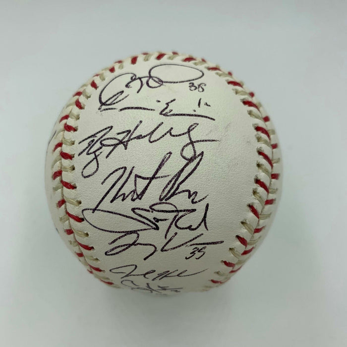 Roy Halladay & Clayton Kershaw 2011 All Star Game Team Signed Baseball JSA COA