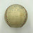 1931 Cleveland Indians Team Signed Official American League Baseball JSA COA