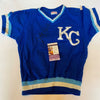 Vintage 1980's George Brett Signed Game Model Kansas City Royals Jersey JSA COA