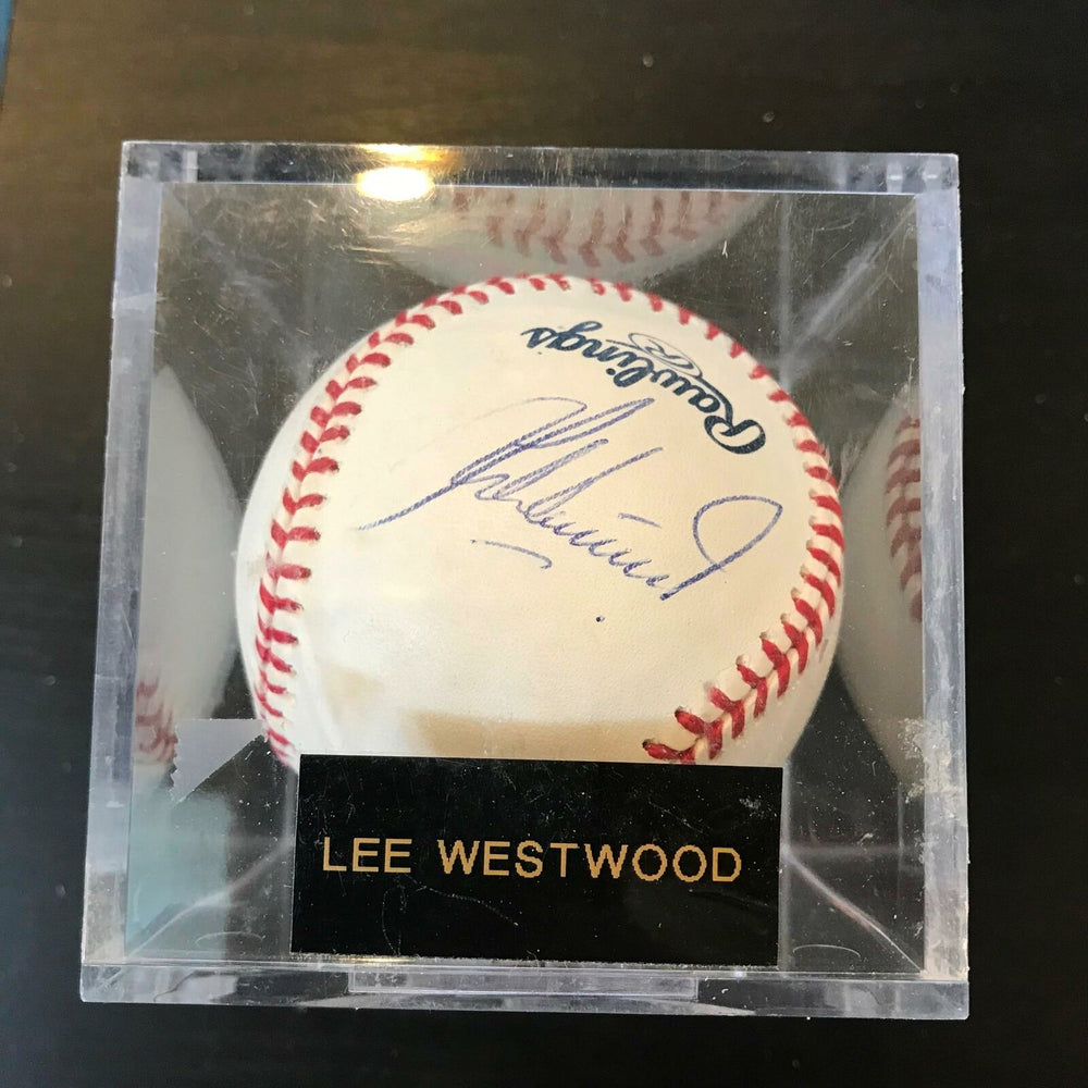 Lee Westwood Signed Autographed Official Major League Baseball PGA Golf