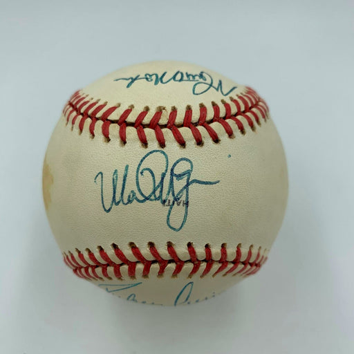 Mark Mcgwire Rookie Era Multi Signed Official 1981 All Star Game Baseball JSA