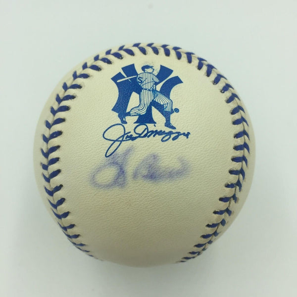 Yogi Berra Signed 1998 Joe Dimaggio Day Commemorative Baseball PSA DNA COA