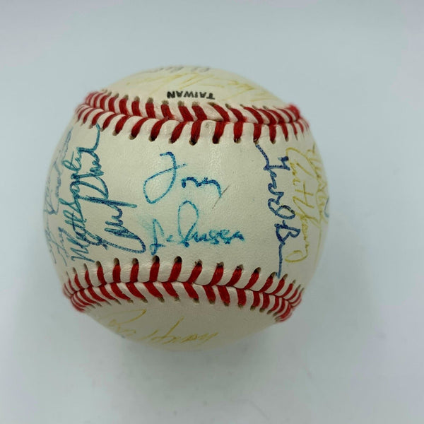 1988 Oakland A's Athletics American League Champs Team Signed Baseball PSA DNA