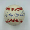 Mickey Mantle Ted Williams Carl Yastrzemski Triple Crown Signed Baseball PSA DNA